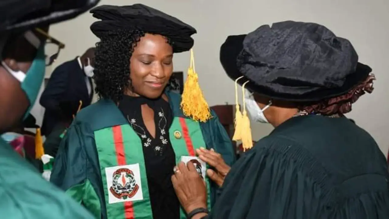 Prof. Adeniji Olanike, the first female Vice Chancellor in FUTA