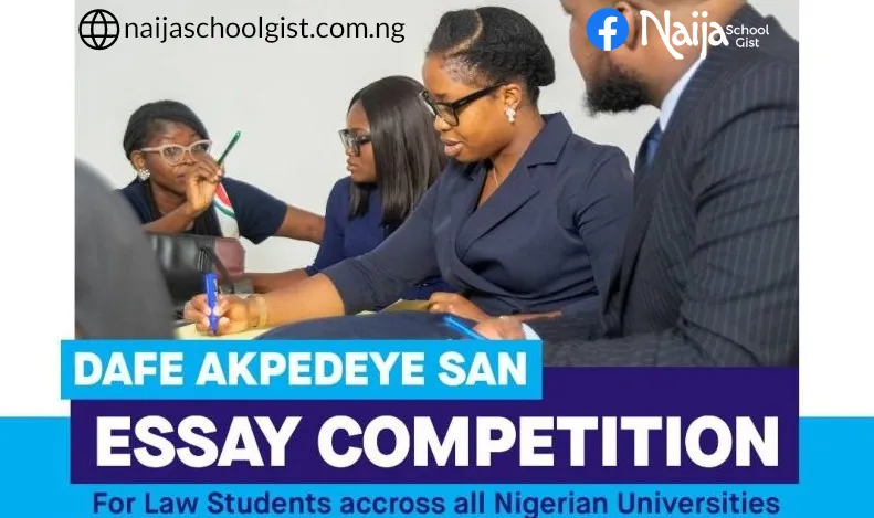 Dafe Akpedeye Essay Competition