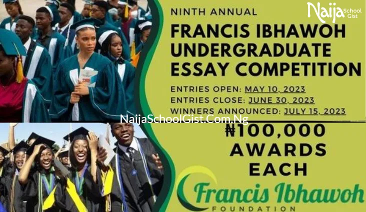 Francis Ibhawoh Undergraduate Essay Competition 2023