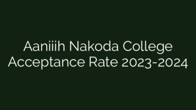 Aaniiih Nakoda College Acceptance Rate 2023-2024