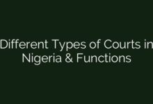 Different Types of Courts in Nigeria & Functions