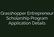 Grasshopper Entrepreneur Scholarship Program Application Details