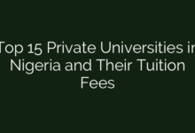 Top 15 Private Universities in Nigeria and Their Tuition Fees