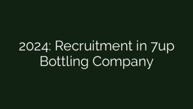 2024: Recruitment in 7up Bottling Company