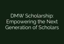 DMW Scholarship: Empowering the Next Generation of Scholars