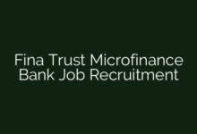Fina Trust Microfinance Bank Job Recruitment
