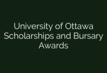 University of Ottawa Scholarships and Bursary Awards