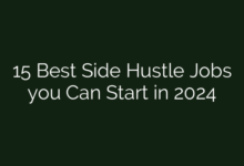 15 Best Side Hustle Jobs you Can Start in 2024