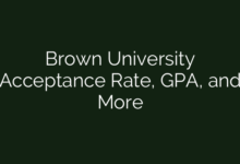 Brown University Acceptance Rate, GPA, and More