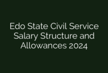 Edo State Civil Service Salary Structure and Allowances 2024