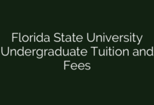 Florida State University Undergraduate Tuition and Fees