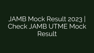 JAMB Mock Result 2023 | Check JAMB UTME Mock Result