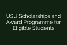 USU Scholarships and Award Programme for Eligible Students