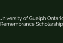 University of Guelph Ontario Remembrance Scholarship