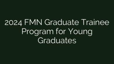 2024 FMN Graduate Trainee Program for Young Graduates