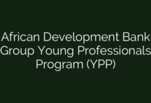 African Development Bank Group Young Professionals Program (YPP)