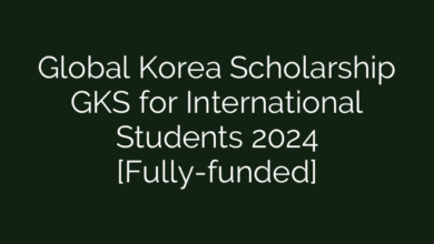 Global Korea Scholarship GKS for International Students 2024 [Fully-funded]