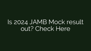 Is 2024 JAMB Mock result out? Check Here