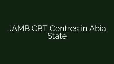 JAMB CBT Centres in Abia State