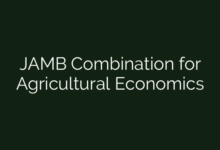JAMB Combination for Agricultural Economics