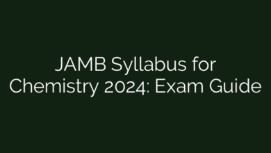 JAMB Syllabus for Chemistry 2024: Exam Guide