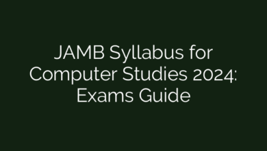 JAMB Syllabus for Computer Studies 2024: Exams Guide