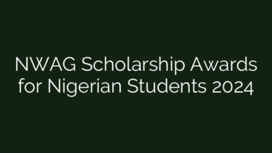 NWAG Scholarship Awards for Nigerian Students 2024