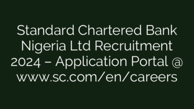 Standard Chartered Bank Nigeria Ltd Recruitment 2024 – Application Portal @ www.sc.com/en/careers