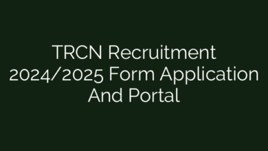TRCN Recruitment 2024/2025 Form Application And Portal