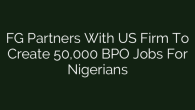 FG Partners With US Firm To Create 50,000 BPO Jobs For Nigerians