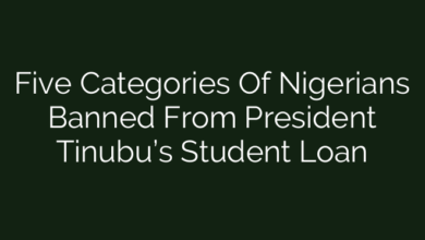 Five Categories Of Nigerians Banned From President Tinubu’s Student Loan