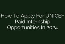How To Apply For UNICEF Paid Internship Opportunities In 2024
