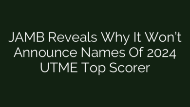 JAMB Reveals Why It Won’t Announce Names Of 2024 UTME Top Scorer