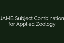 JAMB Subject Combination for Applied Zoology