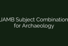 JAMB Subject Combination for Archaeology