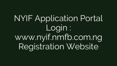 NYIF Application Portal Login : www.nyif.nmfb.com.ng Registration Website