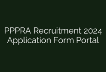 PPPRA Recruitment 2024 Application Form Portal