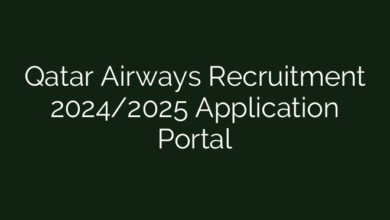 Qatar Airways Recruitment 2024/2025 Application Portal