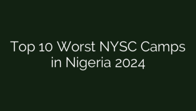 Top 10 Worst NYSC Camps in Nigeria 2024