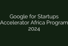 Google for Startups Accelerator Africa Program 2024