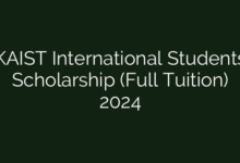 KAIST International Students Scholarship (Full Tuition) 2024
