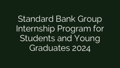 Standard Bank Group Internship Program for Students and Young Graduates 2024
