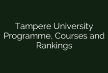 Tampere University Programme, Courses and Rankings