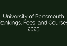 University of Portsmouth Rankings, Fees, and Courses 2025