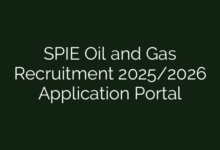 SPIE Oil and Gas Recruitment 2025/2026 Application Portal