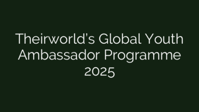 Theirworld’s Global Youth Ambassador Programme 2025