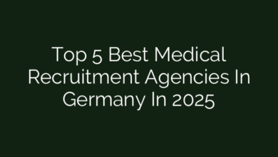 Top 5 Best Medical Recruitment Agencies In Germany In 2025
