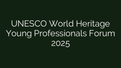 UNESCO World Heritage Young Professionals Forum 2025