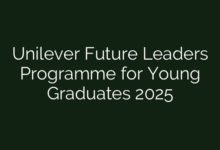 Unilever Future Leaders Programme for Young Graduates 2025