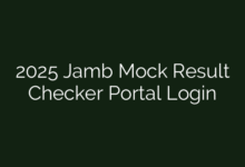 2025 Jamb Mock Result Checker Portal Login